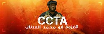 The banner of the CCTA campaign named after ‘Adnani
