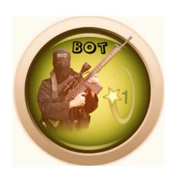The logo of the “Bot Mujahideen” Telegram channel
